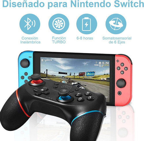 Control Switch Gamepad Inalámbrico Joystick Bluetooth Mando