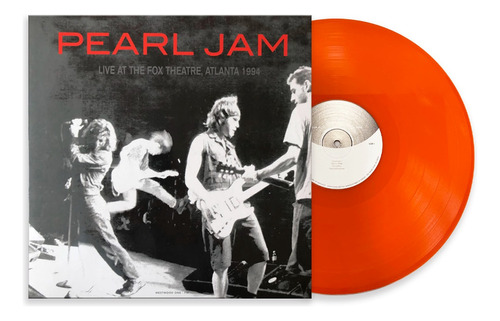 Pearl Jam - Live At The Fox Theatre Vinilo Red Obivinilos