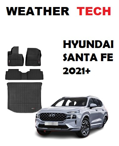 Alfombras Weather Tech Hyundai Santa Fe 2021