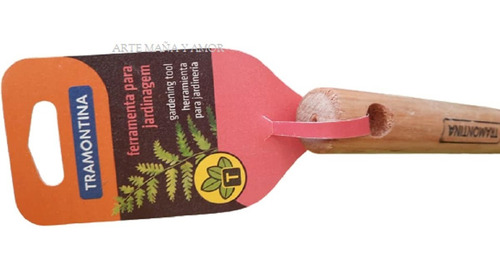 Imagen 2 de 3 de Pala Angosta Pala Con Mango De Madera Palita Para Jardineria