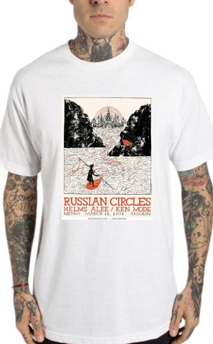 Remera Russian Circles  / Exclusivo 
