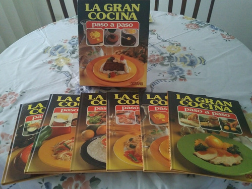 Enciclopedia De Cocina,6 Libros A Todo Color