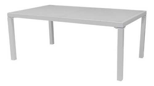 Imagen 2 de 11 de Juego De Jardin Sillas Sillones Mesa 4 Piezas Blanco