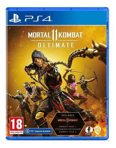 Mortal Kombat 11 Ultimate Edition Ps4 Juego Fisico Sellado