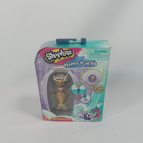 Figura Shopkins Happy Places Wingona Mermaid (Usado)