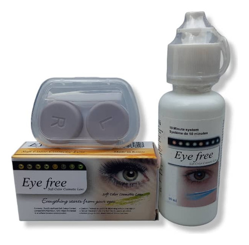 Lentes De Contacto Cosmeticos De Colores Eye Free