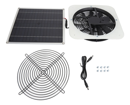 Kit De Paneles De Ventilador De Escape Solar Gold Scales K-0