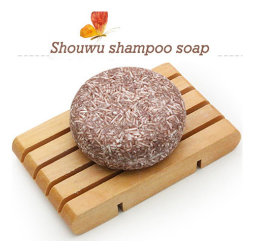 . 4x Nourishing Solid Shampoo For Natural Polygonum