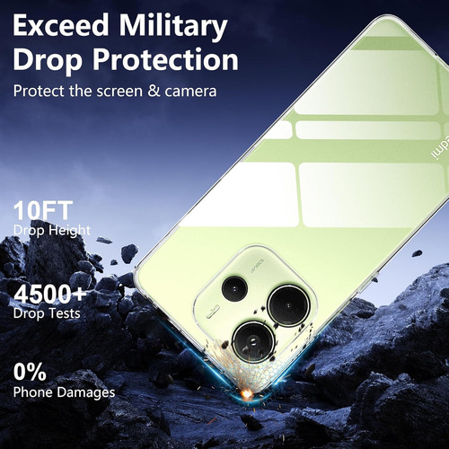 Funda Para Xiaomi Redmi Note 14 4g Transparente Carcasa