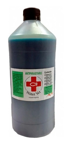 Water Vet Anti Parásitos 250ml Rinde 5000lts Peces Acuario