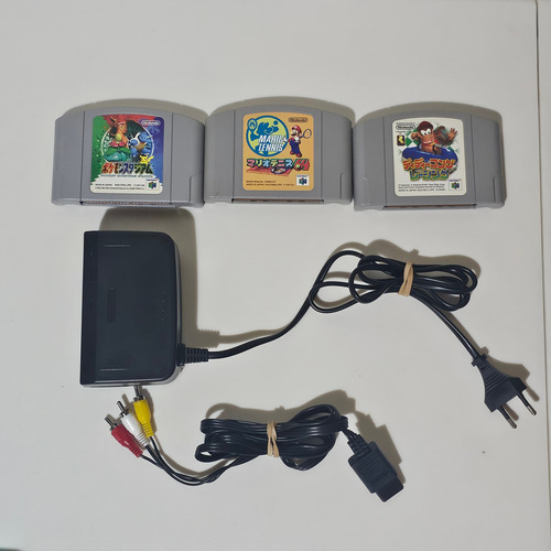 Nintendo 64 Cool Blue + 3 Juegos - Original Ntsc-j Celeste (Usado)