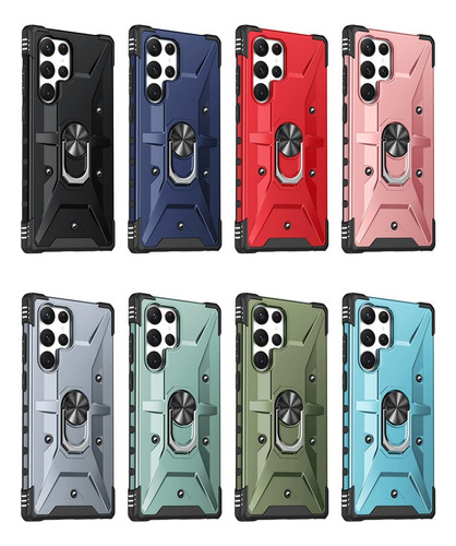 Funda Uso Rudo Anillo Soporte Samsung Galaxy A0/a1/a2/a3