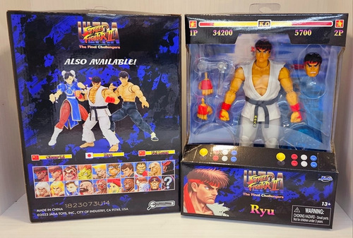 --- Culpatoys Ryu Street Fighter Ii De Jada Toys 6º Pulg --- (Usado)
