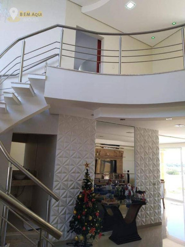 Imagem 13 de 30 de Casa Com 4 Dormitórios À Venda, 450 M² Por R$ 1.800.000,00 - Condomínio Palmeiras Imperiais - Salto/sp - Ca1436