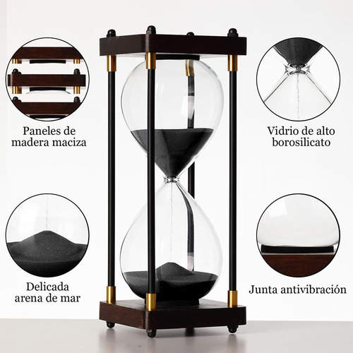 Reloj De Arena De 30 Minutos, Temporizador Visual Para