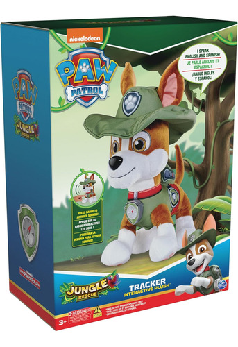 La Patrulla Canina Rastreador Parlanchín Peluche Interact...