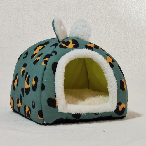 De Gato Semi Fechado Para Animais De Estimação, L Azul