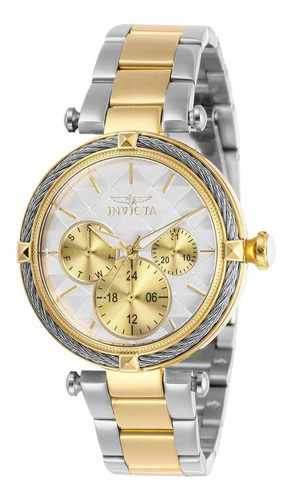 Reloj Invicta Oro, Acero Dama Color de la correa Acero/Oro