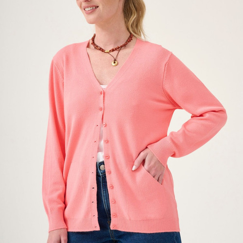 Cardigan Mujer Mauro Sergio Clasico Verano Primavera