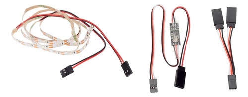 2 Drone Modelo Coche Camión Rc Kit De Luz Led Azul
