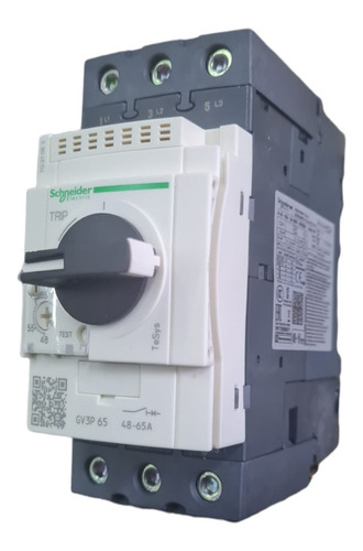 Guardamotor Schneider Gv3p65 3 Polos 48-65a 690v