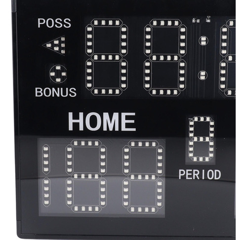 - Marcador Electrónico Led Digital De Baloncesto De 11