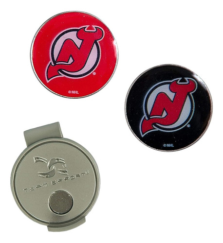 Esfuerzo De Equipo Nhl New Jersey Devils Hat Clip & 2 Ball M