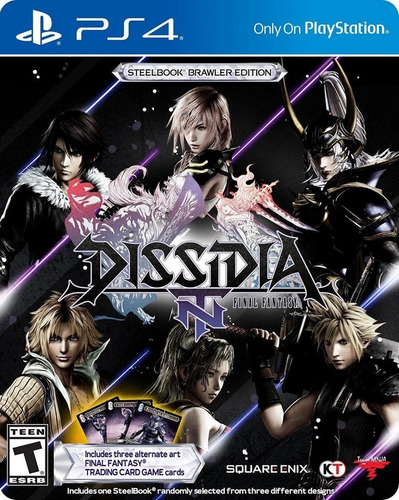 Dissidia: Final Fantasy Nt Ps4 Steelbook Brawler Edition 