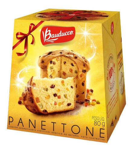 Mini Panetone Bauducco 80g