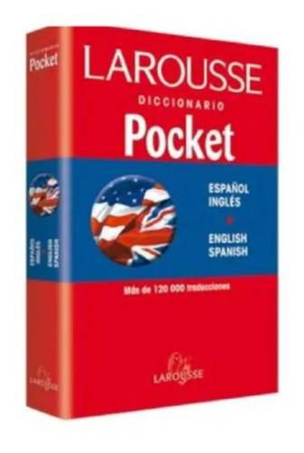 Diccionario Pocket Ingles-español 3 Piezas