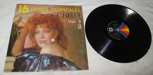 Chelo, 15 Exitos Tropicales Vol. 2. Disco Lp De 1985