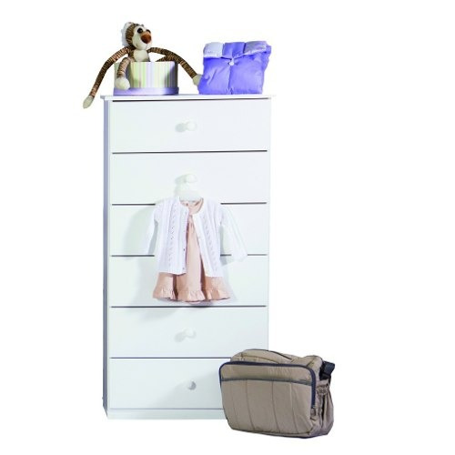 Imagen 6 de 10 de Chiffonier Geza Recto Satinado Blanco