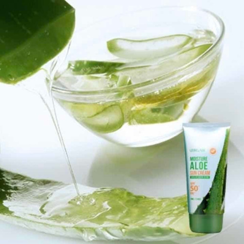 Crema Coreana Protector Solar / Áloe Vera Spf50+ Pa+++ (1pz)