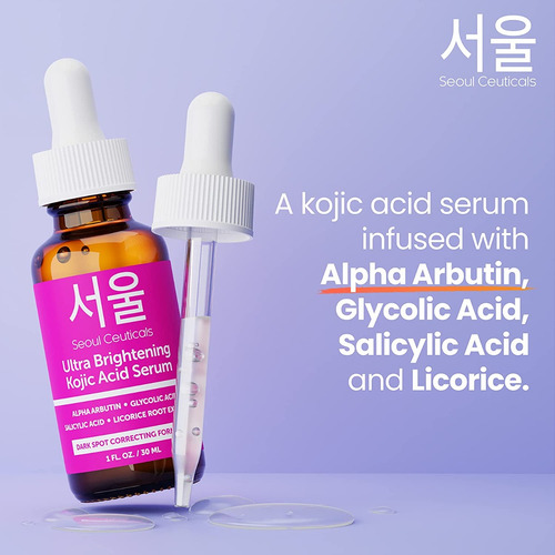 Suero Coreano De Ácido Kójico Alpha Arbutinc Anti-manchas Momento De Aplicación Noche Tipo De Piel Todo Tipo De Piel