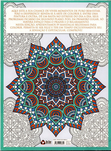 Livro Pintura Arte Antiestresse Jardim Do Sonhos Mandalas