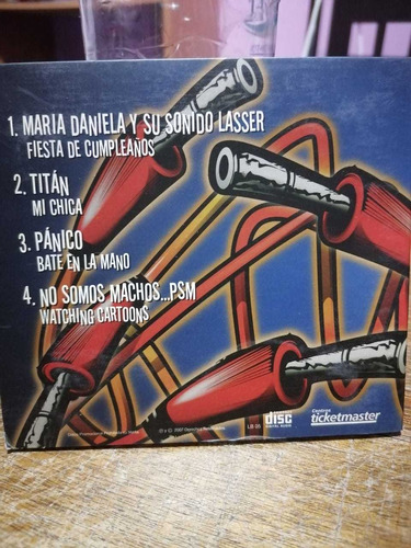 Cd Playa It Loud Titán Pánico Maria Daniela (Usado)