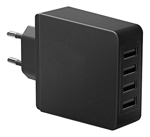 Cargador Usb De 4 Puertos Para Múltiples Dispositivos, Cabez