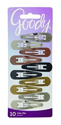 Clips De Contorno Goody Classics 10, 0.343 Onzas, Colores Ma