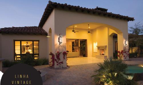 Kit C/ 17 Arandela Externo Interno Luminaria Vintage 240