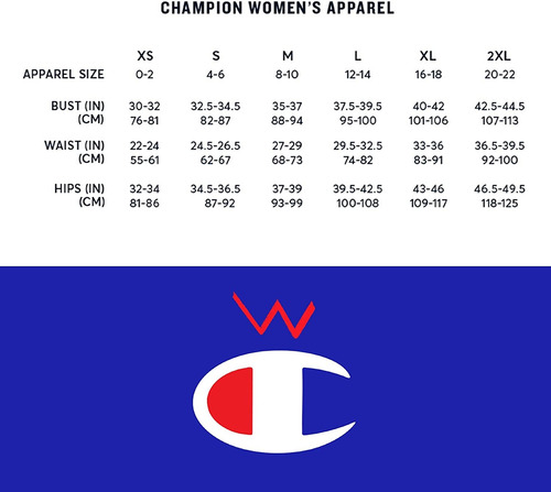 Poleron Mujer Champion Crewneck Sweatshirt Mirror Script Graphic
