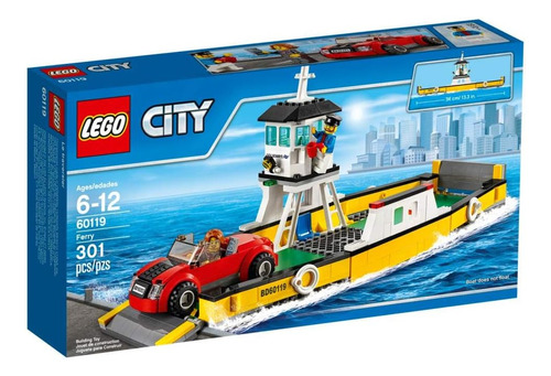 Set Juguete De Construcción Lego City Ferry 60119