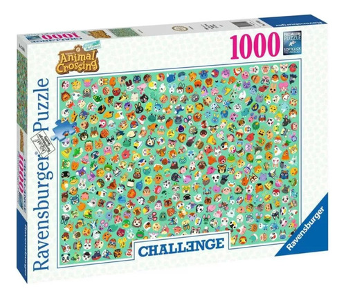 Rompecabezas Ravensburger 1000 Pzs Animal Crossing Challenge