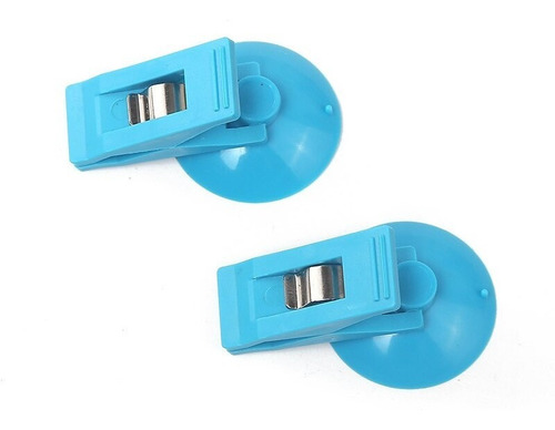 Imagen 6 de 8 de 2 Sujetadores Clips Con Ventosa Para Ventana Todo Vehiculo