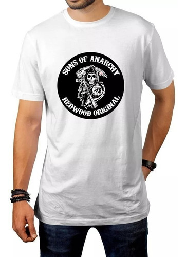 Camiseta Para Motoqueiros 2 Rodas Sons Of Anarchy Top