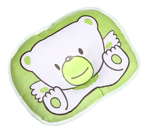 Almohada Cojín Bebe Reposa Cabeza Plana Ergonómico Para Cuna