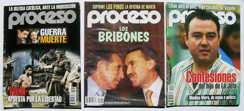 Revista Proceso, Set De 3 Revistas 2005