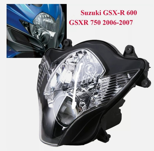 Faro Nuevo Para Suzuki Gsxr 600 Y 750 2006 A 2007