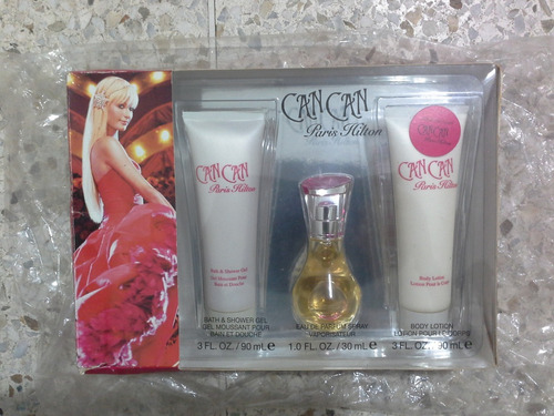 Perfume Original Can Can Paris Hilton Para Damas Set 