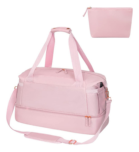 Maleta Deportiva Viaje Gimnasio Bolsa Impermeable Mujer