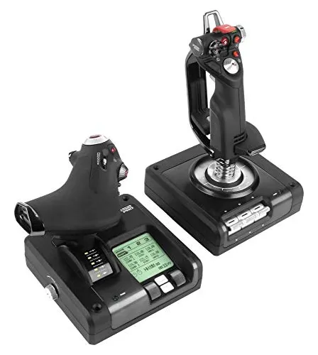 Sistema De Control De Vuelo Logitech G X52 Pro